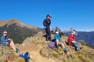 Lunch at the summit of Ben Nevis