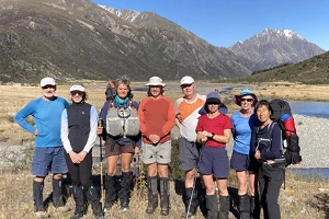 Team Photo at Pylon park, Rainbow River