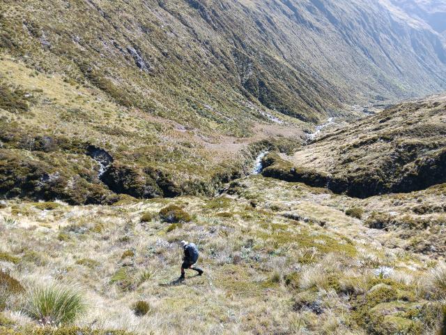 Heading towards Lake Christobel