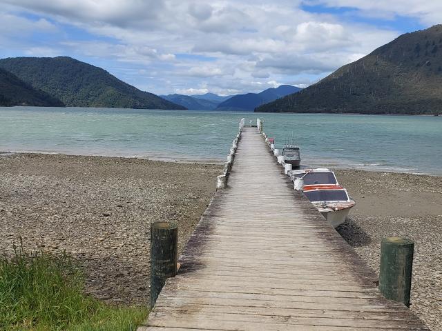 Nydia Bay Lodge jetty