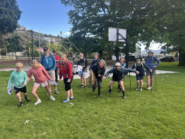 12 km Megawalk ready steady jpg