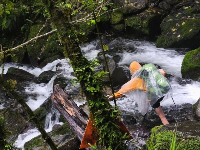 Janey stream crossing near Maori Saddle Hut