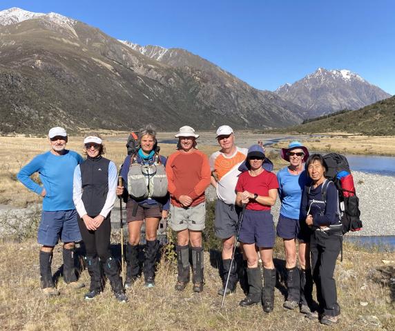 Team Photo at Pylon park, Rainbow River